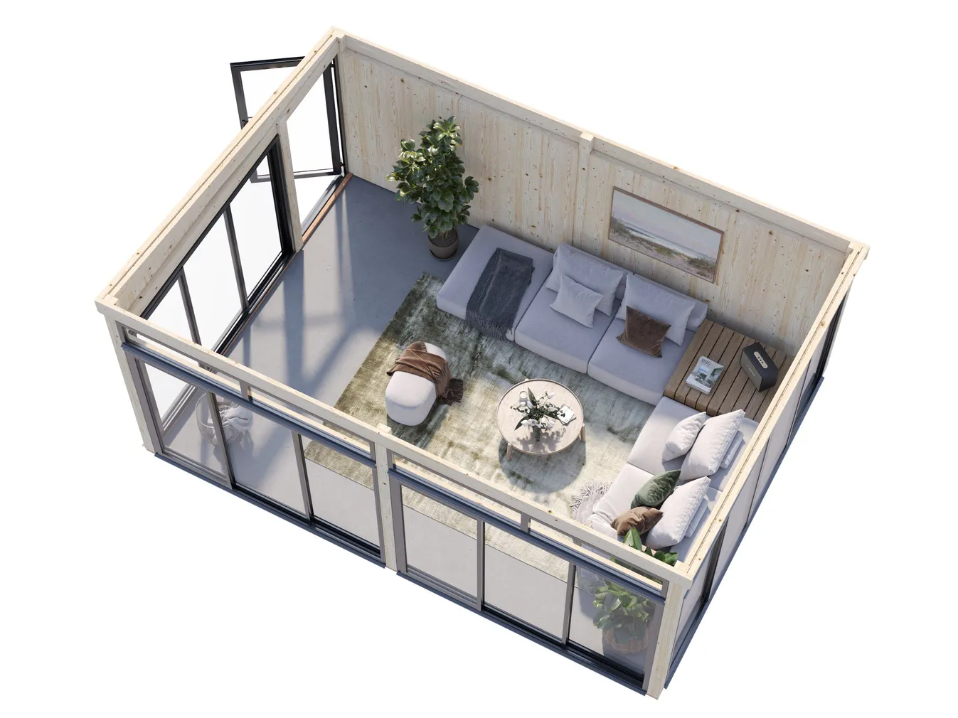 KLAASMAJA PALMAKO SAGA 23,3M² SLIDE