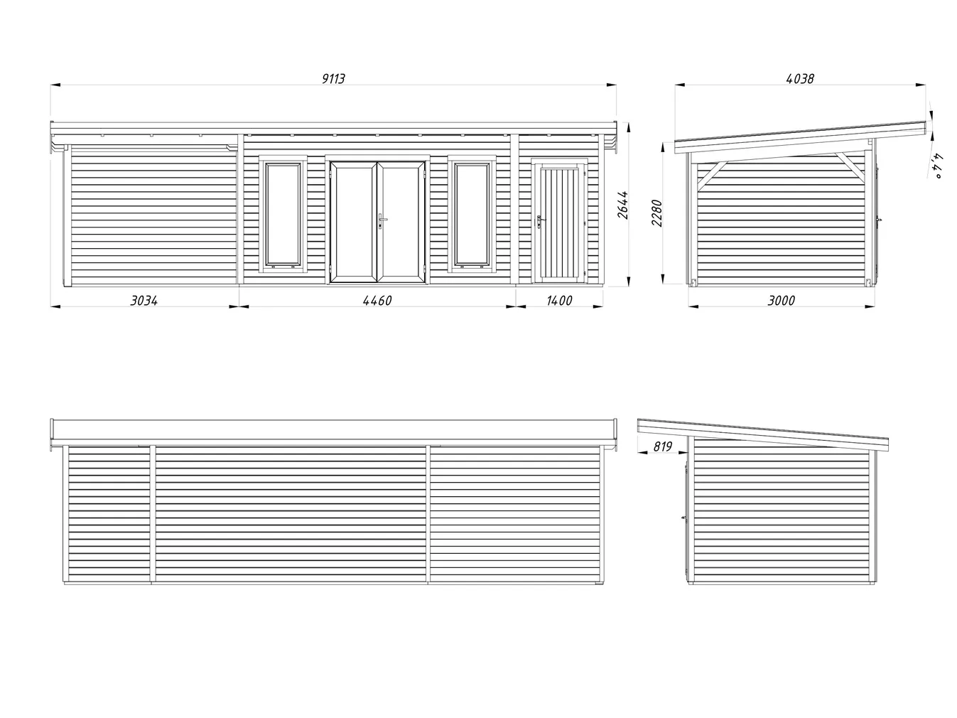 AIAMAJA PALMAKO AURELIA 16,7+7,9M²