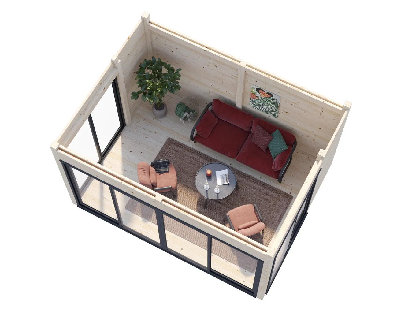 AIAMAJA PALMAKO SERENA 12,6M² SET 2 SLIDE PLUS