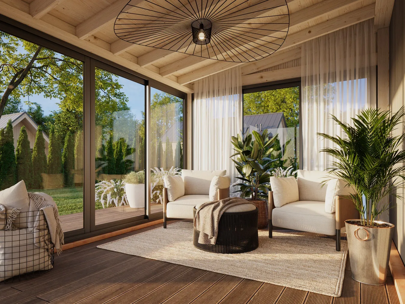 KLAASMAJA PALMAKO LUMI 11,6M² SLIDE PLUS