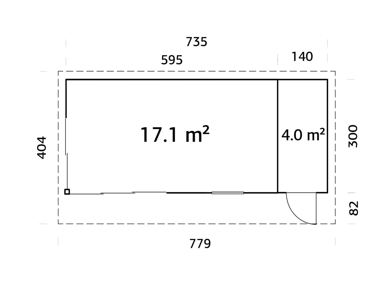 AIAMAJA PALMAKO ANDREA 21,1M² SLIDE