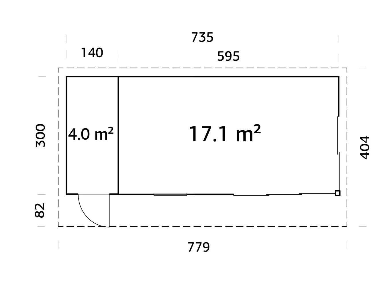 AIAMAJA PALMAKO ANDREA 21,1M² SLIDE