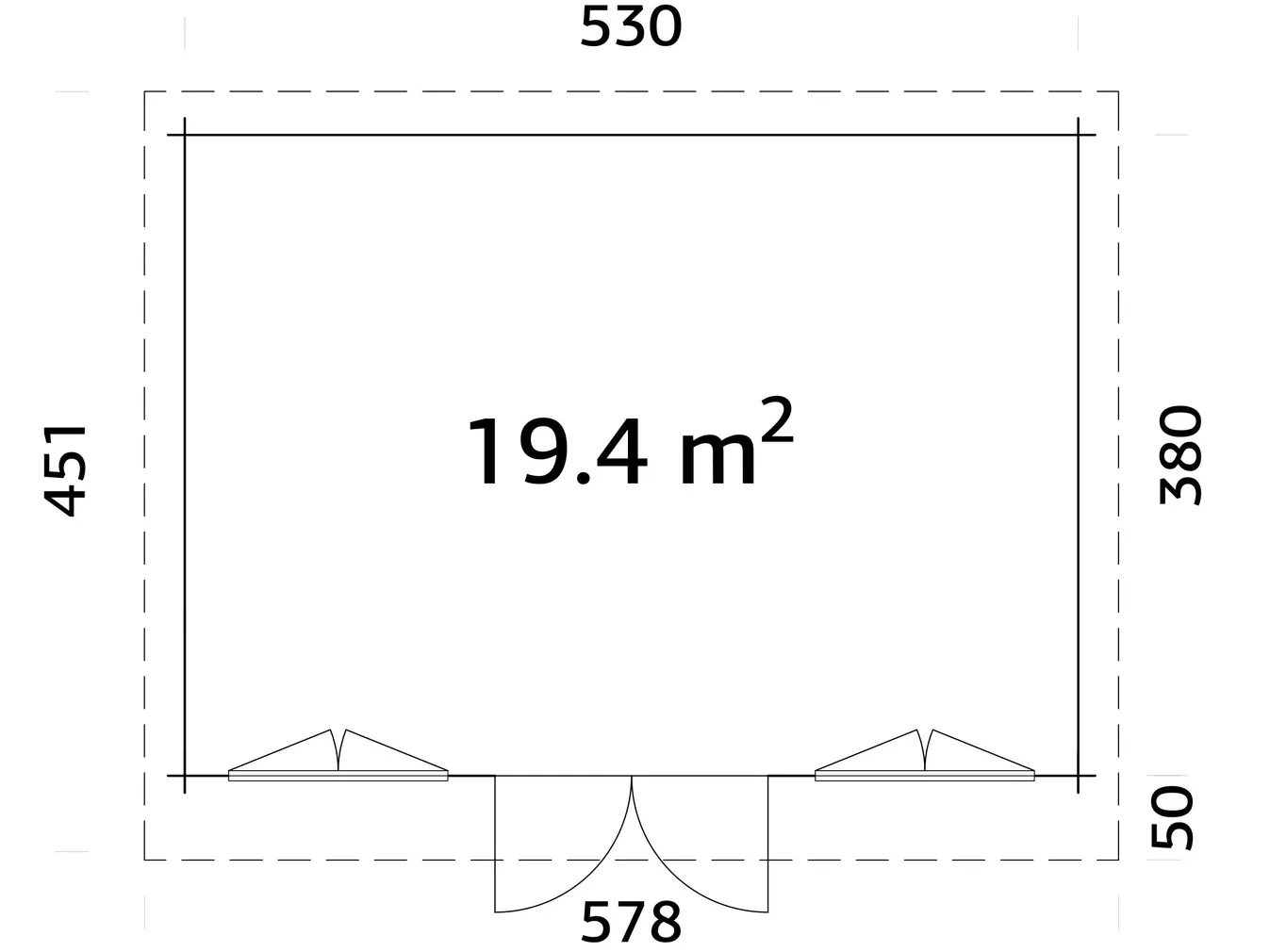 AIAMAJA PALMAKO LISANDRA 19,4M²