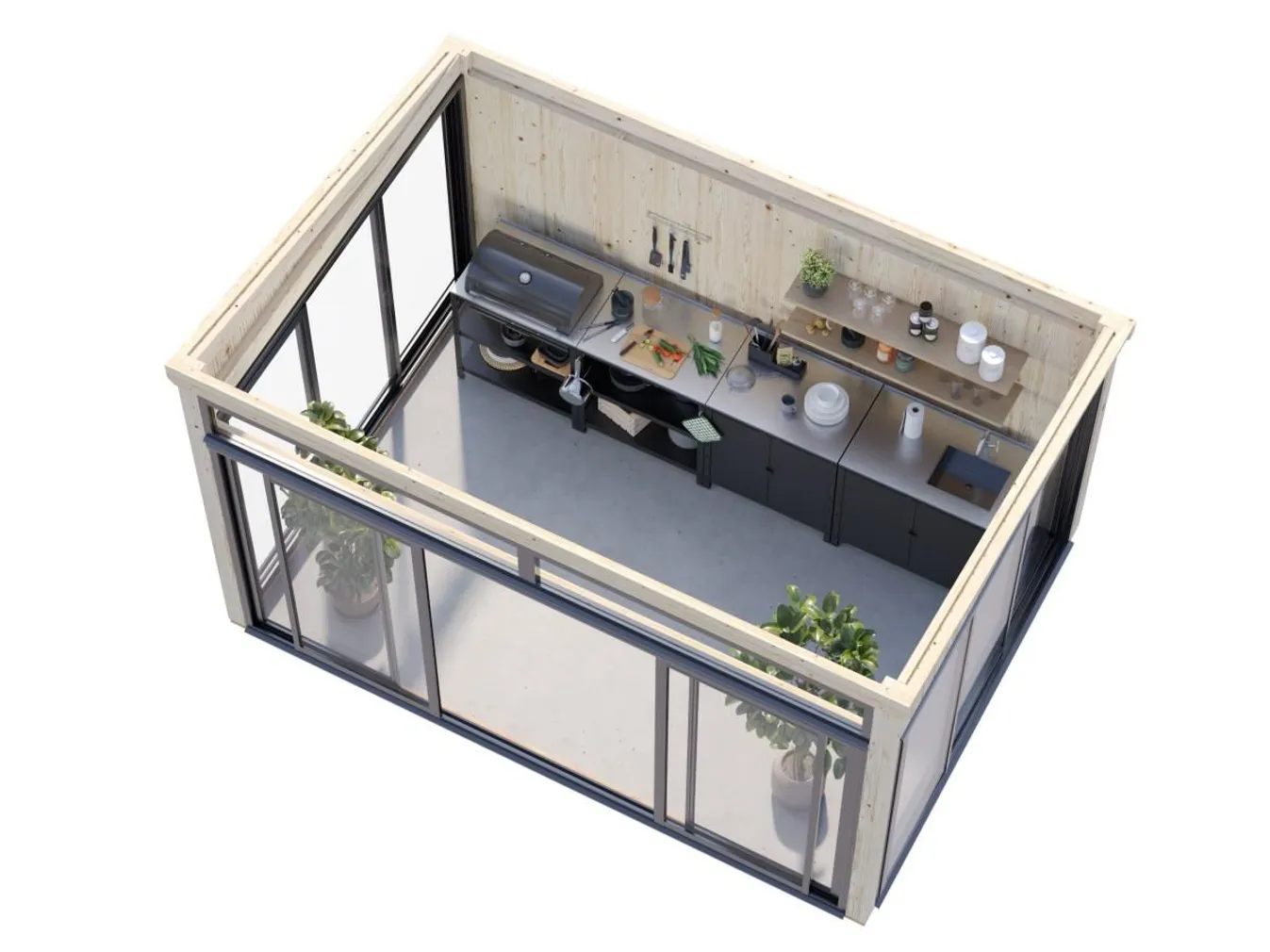 KLAASMAJA PALMAKO SAGA 11,6M² SLIDE