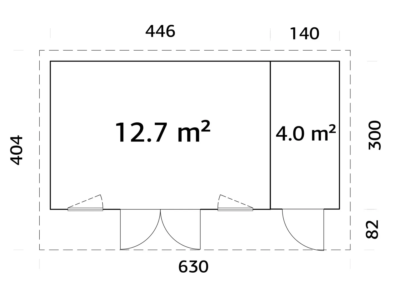 AIAMAJA PALMAKO AURELIA 16,7M²
