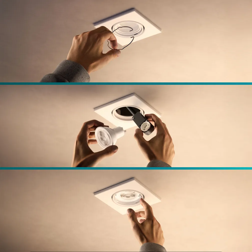 ALLVALGUSTI PERIDOT 7W REG.SÜVISTATAV KOMPLEKT RUUT VALGE