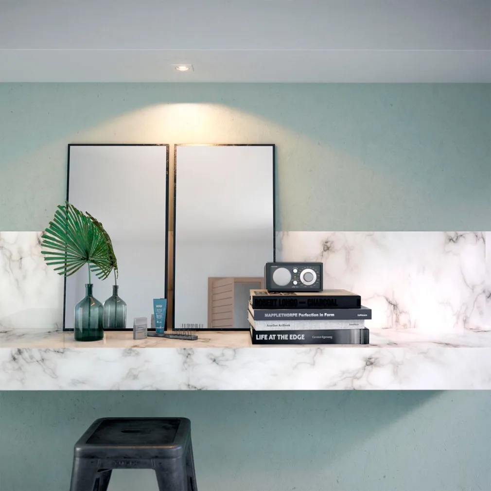 ALLVALGUSTI ENNEPER 1XNW 230V SÜVISTATAV VALGE