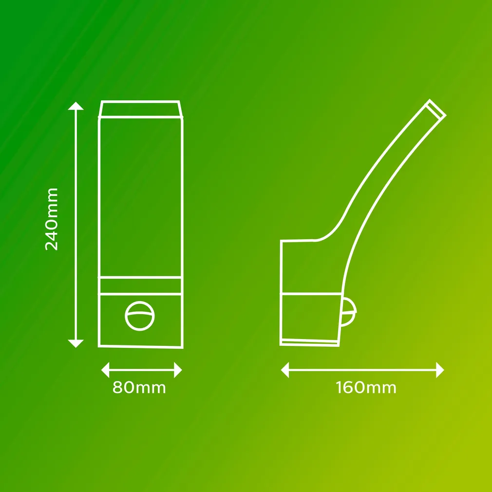 VÄLISVALGUSTI SPLAY UE 3.8W 2700K IR ANTRATSIIT