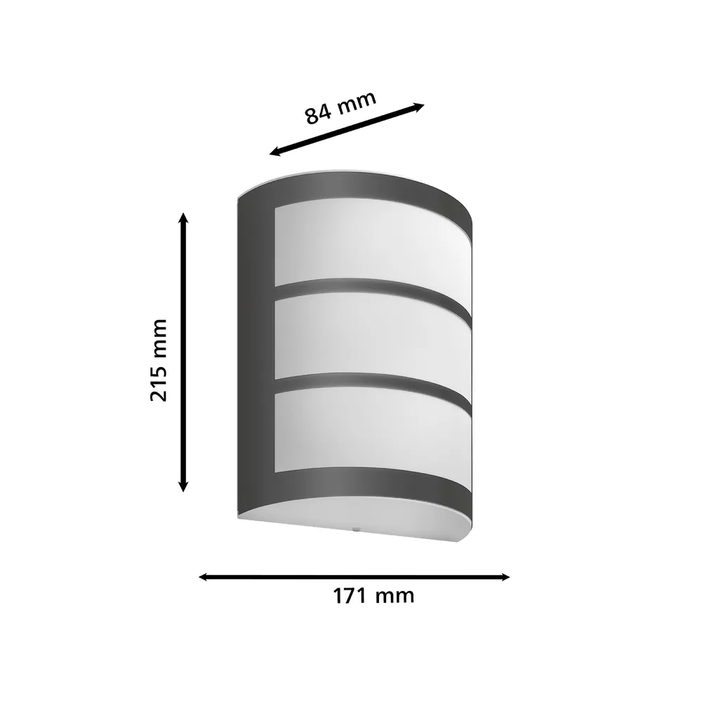 VÄLISVALGUSTI PYTHON WA 3.8W 2700K ANTRATSIIT
