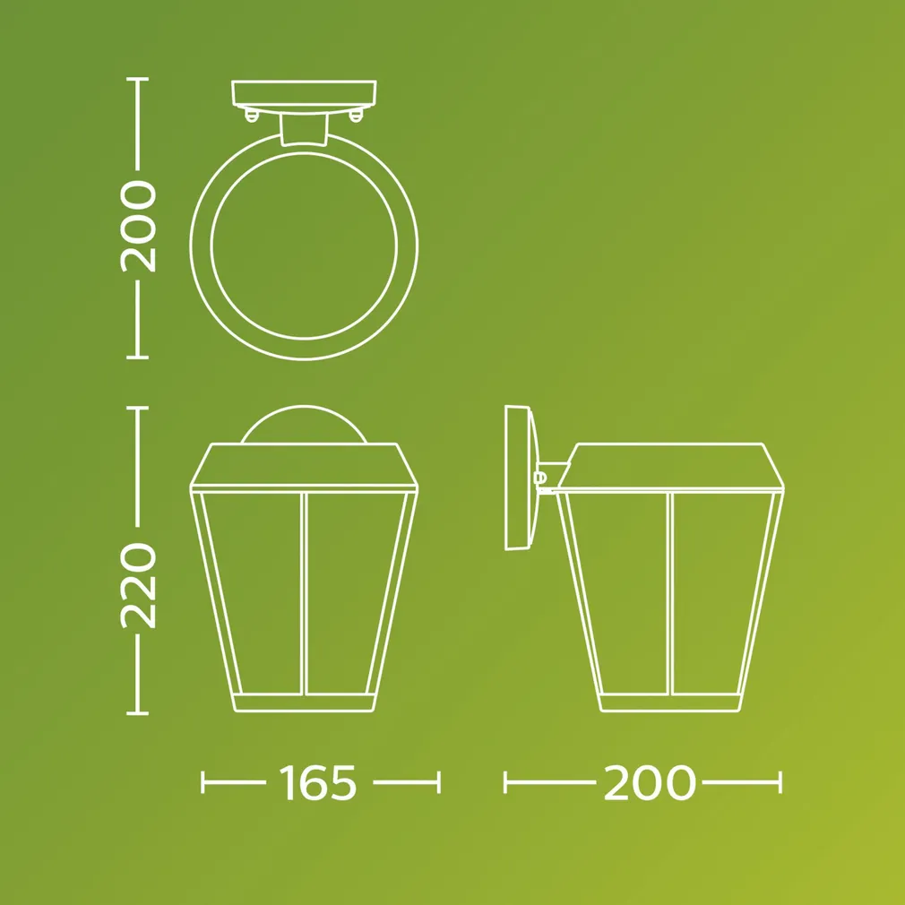 VÄLISVALGUSTI SUNERA MAX 25W MUST