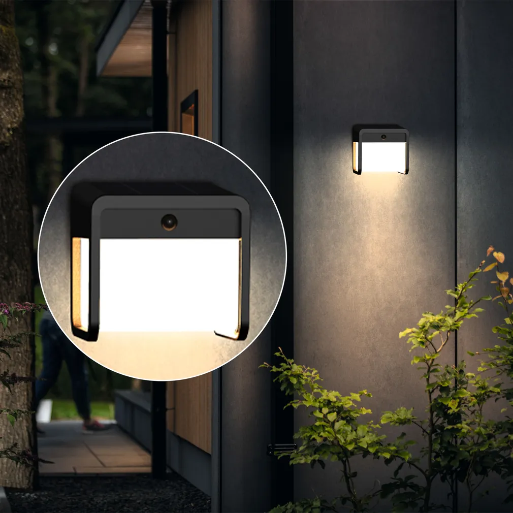 VÄLISVALGUSTI EZRA UE SQ 3000K IR MUST