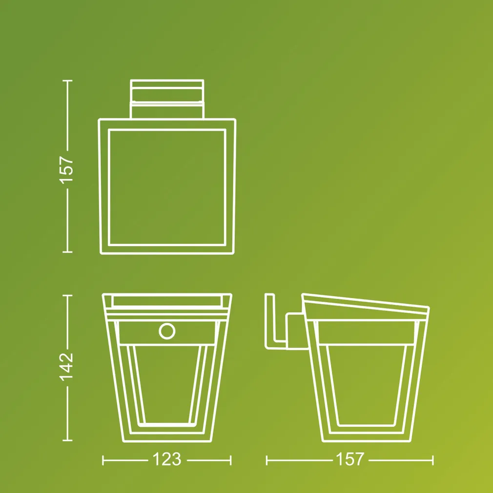 VÄLISVALGUSTI NISSA UE 3000K IR MUST