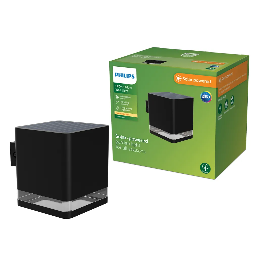 VÄLISVALGUSTI VIRONA 1.8W 2700K MUST