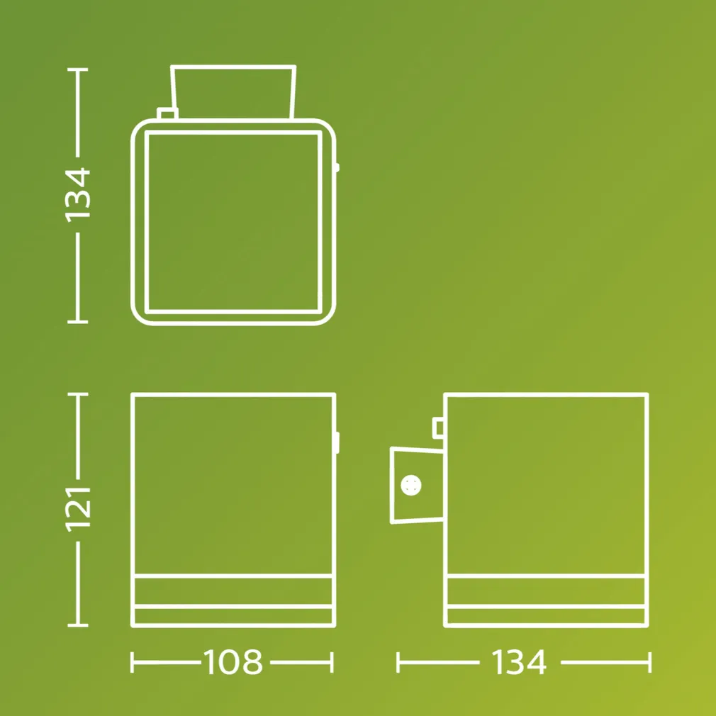 VÄLISVALGUSTI VIRONA 1.8W 2700K MUST