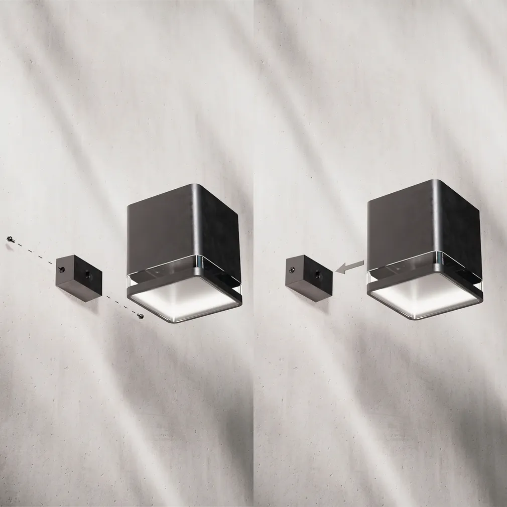 VÄLISVALGUSTI VIRONA 1.8W 2700K MUST