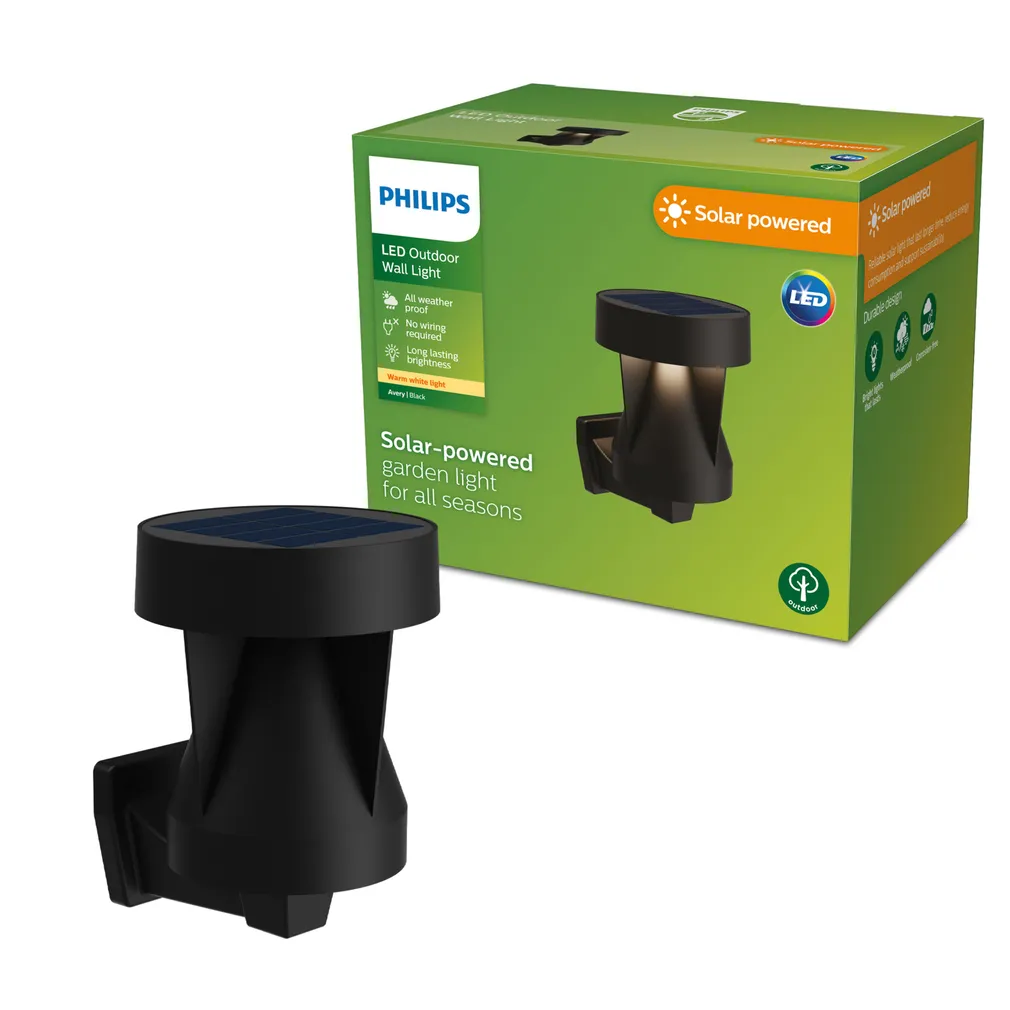 VÄLISVALGUSTI AVERY 1.8W 2700K MUST