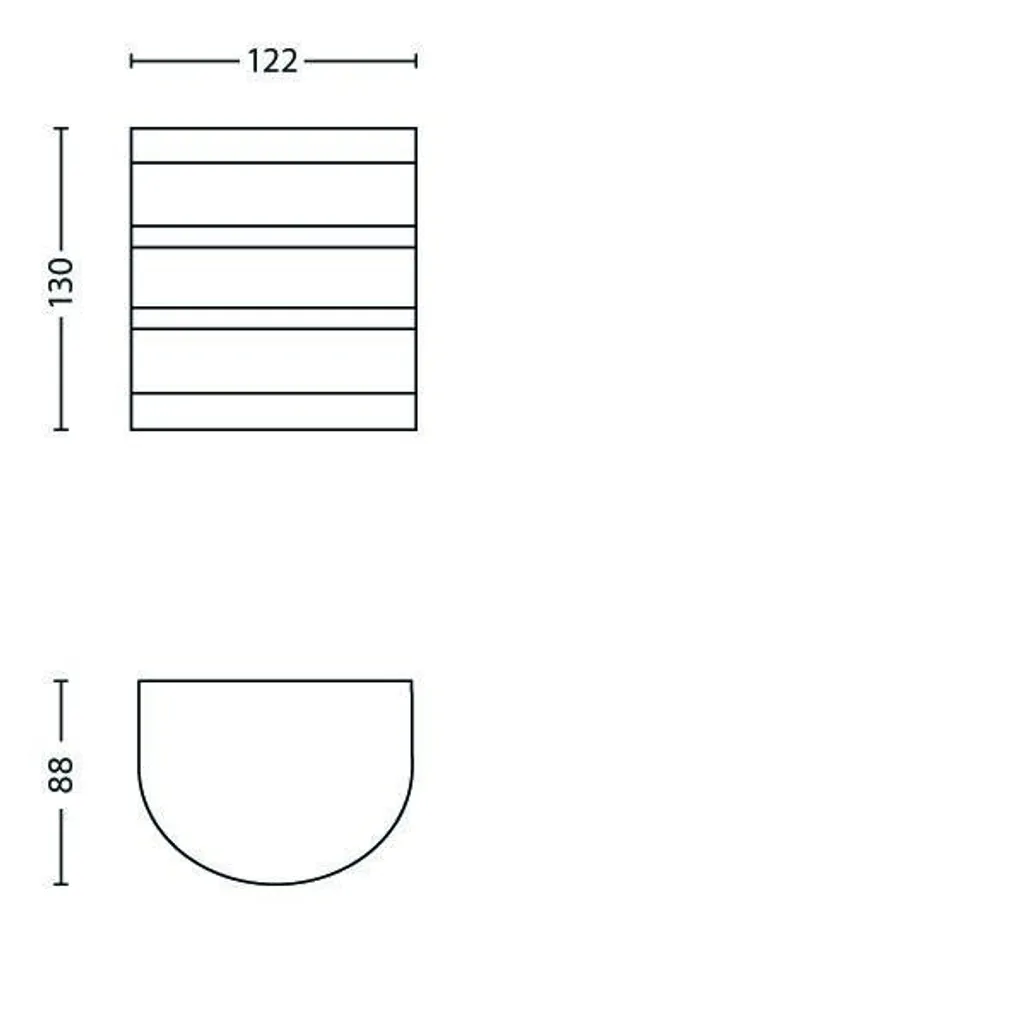 VÄLISVALGUSTI CALGARY 1X3W 230V ROOSTEVABA TERAS