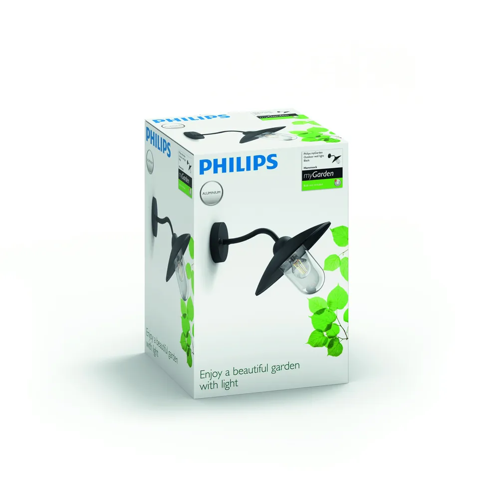 VÄLISVALGUSTI HAMMOCK 1X60W 230V MUST