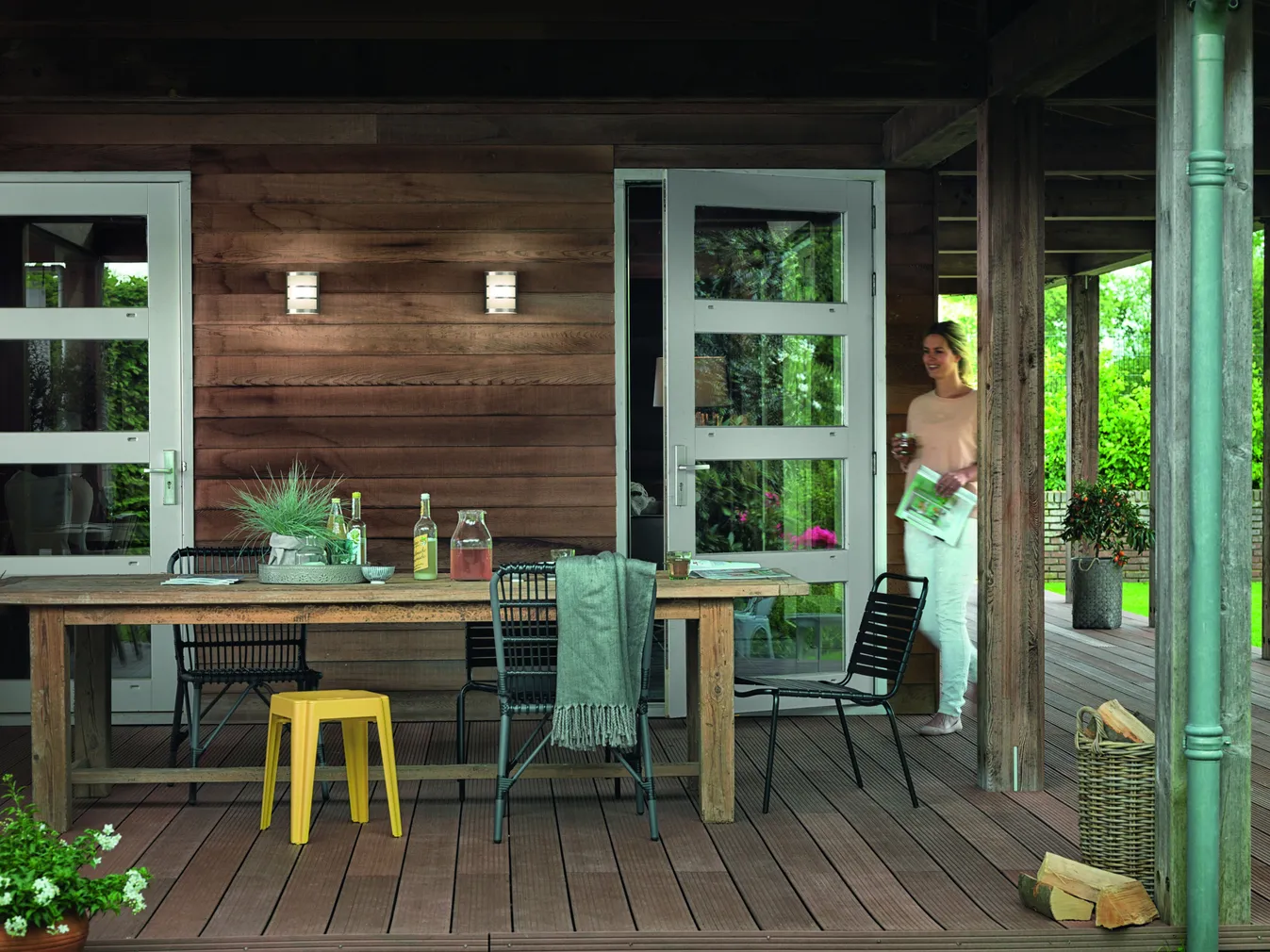 VÄLISVALGUSTI PYTHON 1X6W 230V ROOSTEVABA TERAS