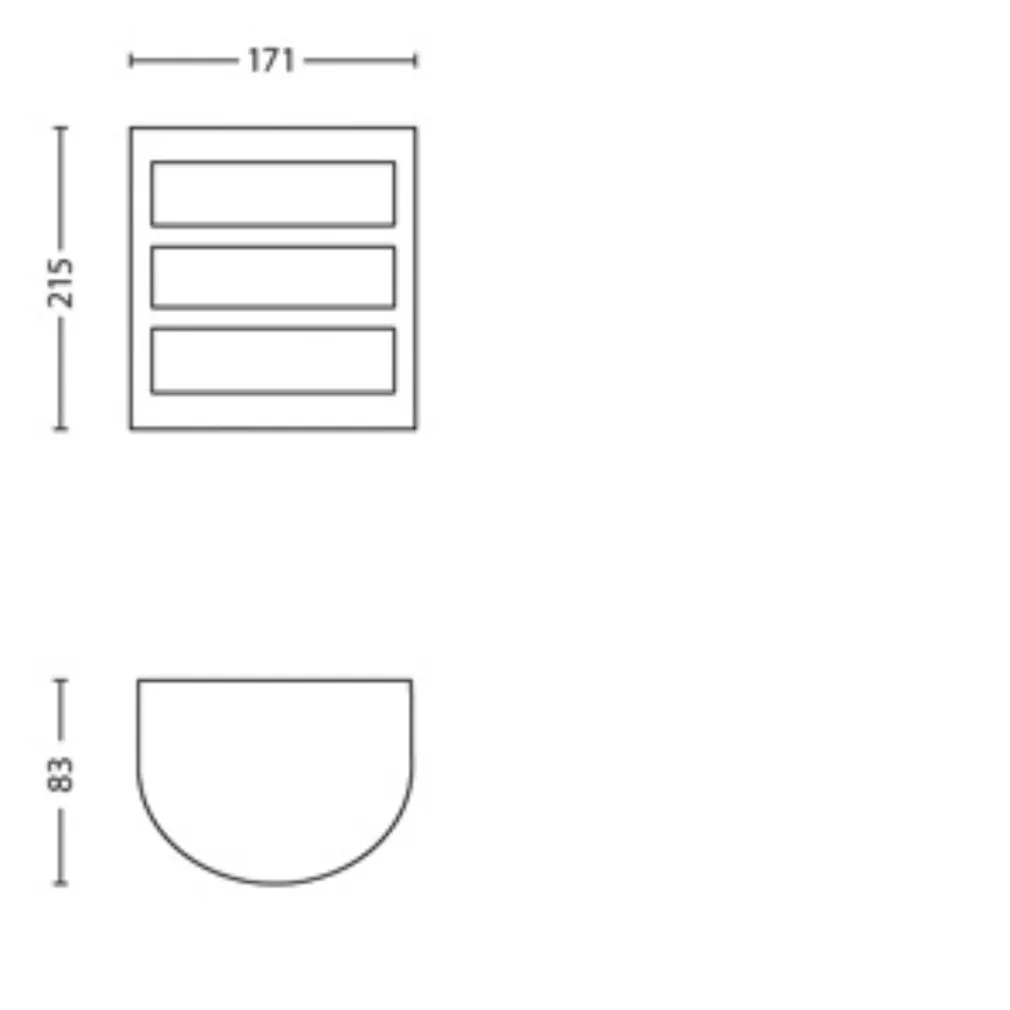 VÄLISVALGUSTI PYTHON 1X6W 2700K ANTRATSIIT