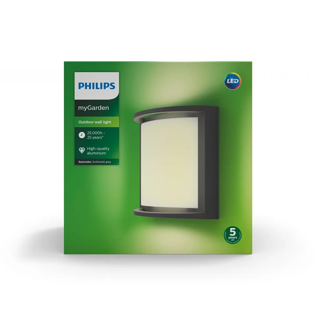 VÄLISVALGUSTI SAMONDRA 1X12W ANTRATSIIT