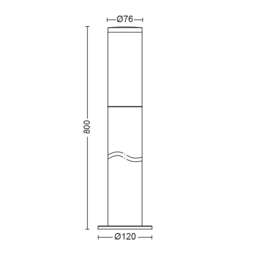 AIAVALGUSTI UTRECHT POST 1X20W ANTRATSIIT