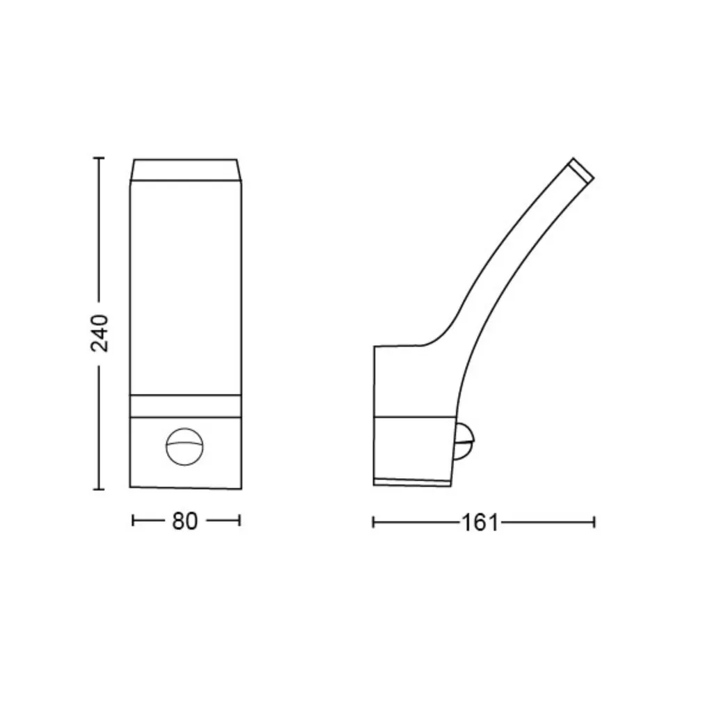 VÄLISVALGUSTI SPLAY 12W 2700K IR ANTRATSIIT