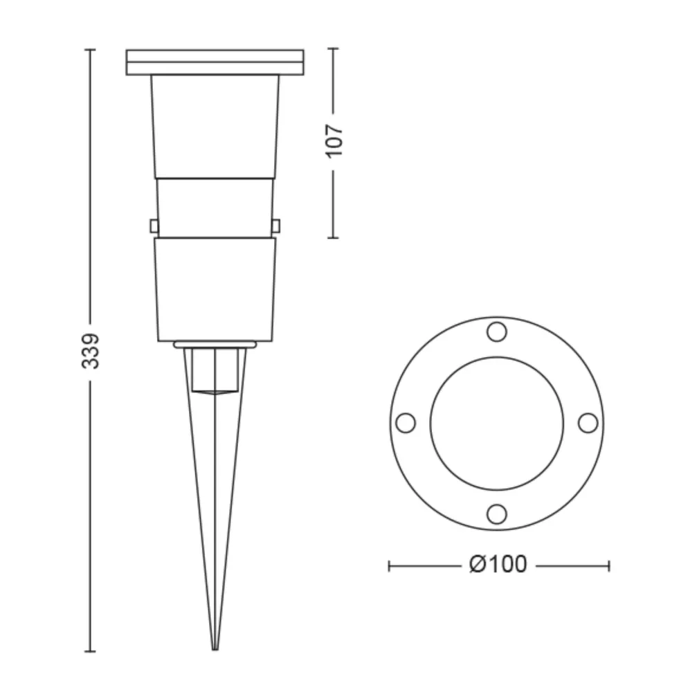 AIAVALGUSTI PULED 1X4.6W 230V MUST