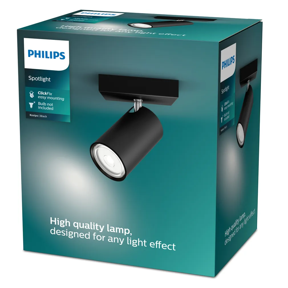 KOHTVALGUSTI KOSIPO 1XNW 230V MUST