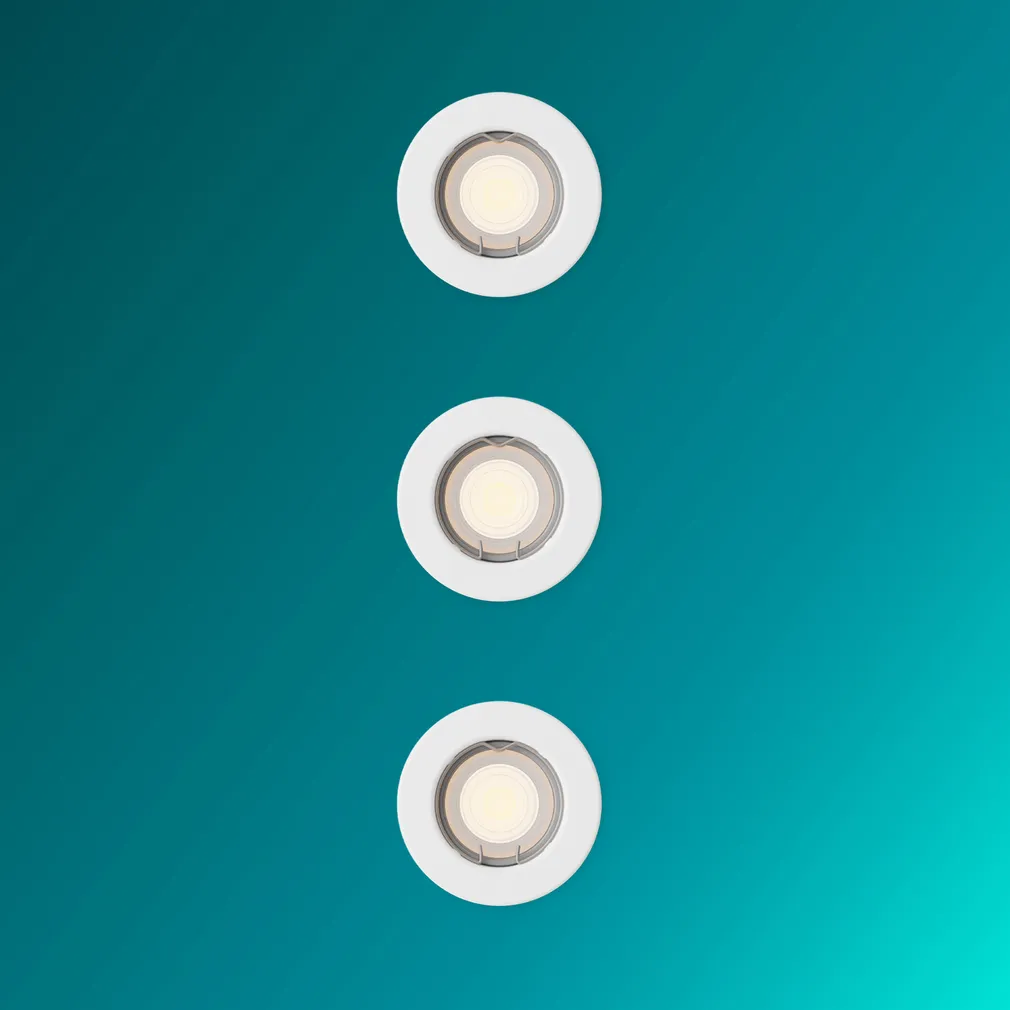 ALLVALGUSTI PERIDOT 7W SÜVISTATAV KOMPLEKT 3TK VALGE