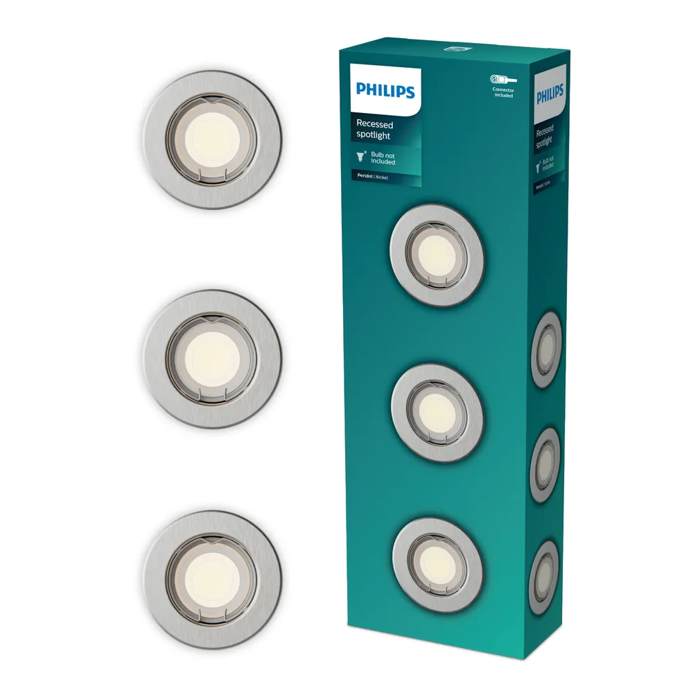 ALLVALGUSTI PERIDOT 7W SÜVISTATAV KOMPLEKT 3TK NIKKEL