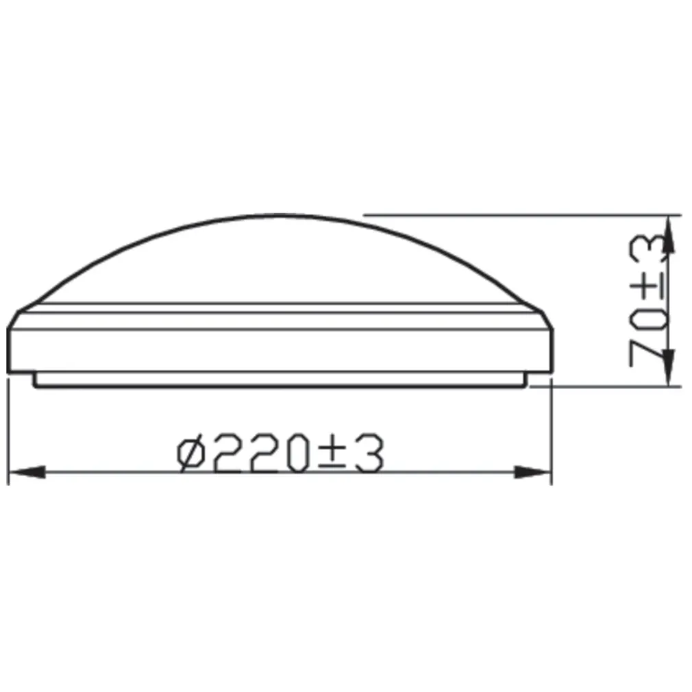 LAEVALGUSTI DORIS CL257 EC 6W 2700K IP44 VALGE