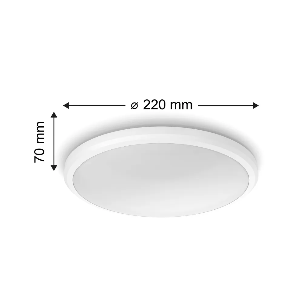 LAEVALGUSTI DORIS CL257 EC 6W 2700K IP44 VALGE