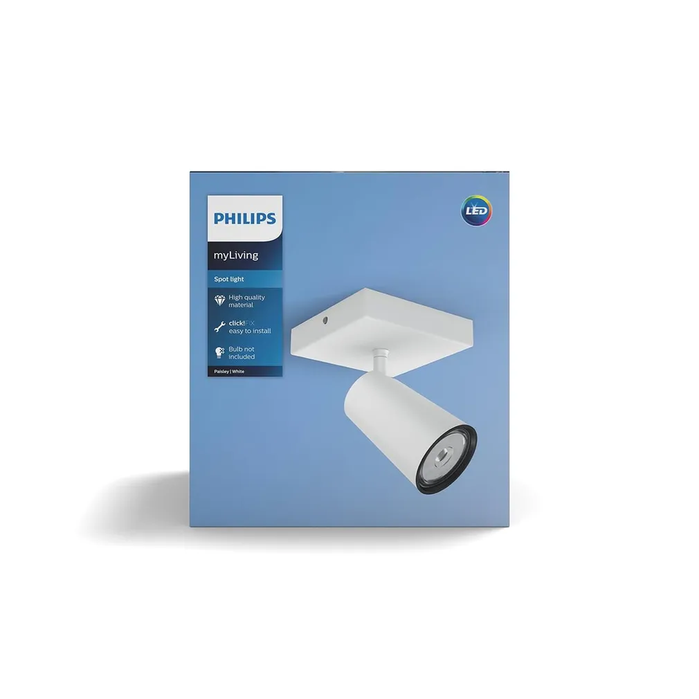 KOHTVALGUSTI PAISLEY 1XNW 230V VALGE