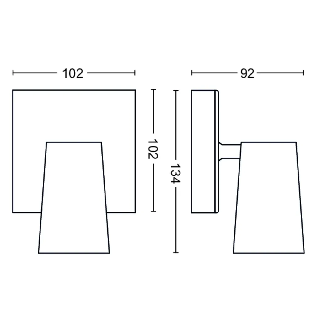 KOHTVALGUSTI PAISLEY 1XNW 230V VALGE