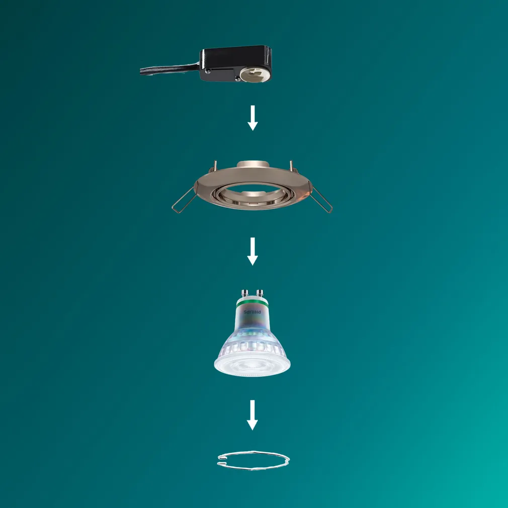 ALLVALGUSTI PERIDOT 7W REG.SÜVISTATAV KOMPLEKT 3TK NIKKEL