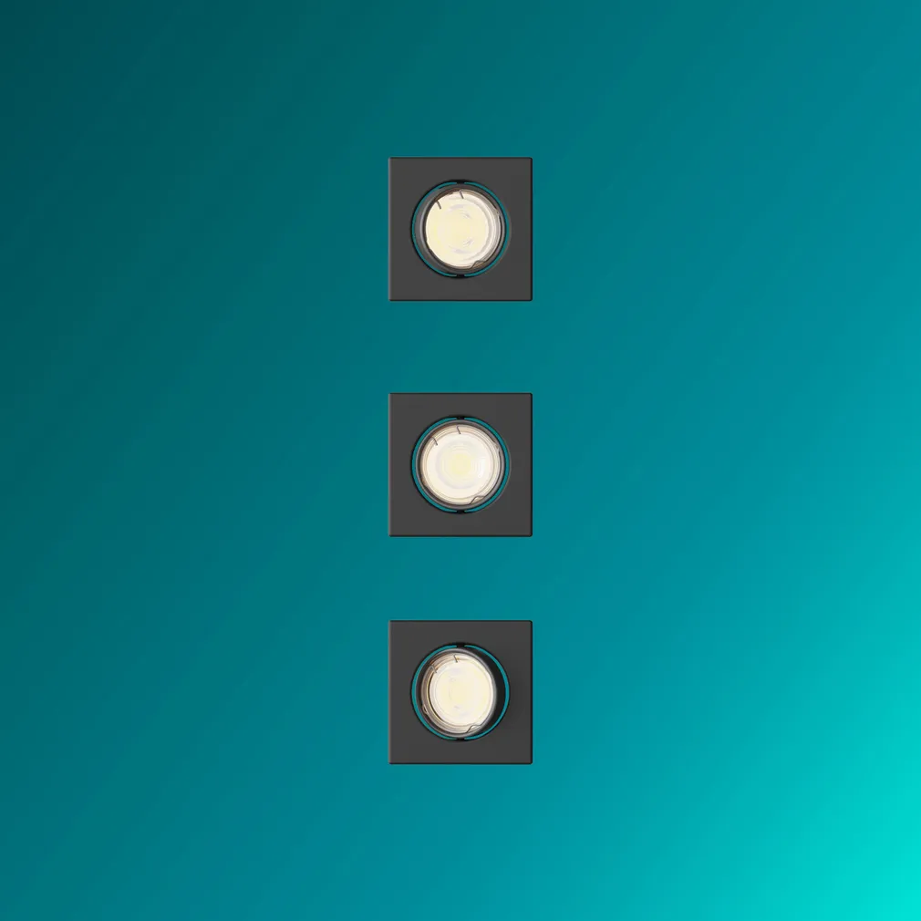 ALLVALGUSTI PERIDOT 7W REG.SÜVISTATAV KOMP.RUUT 3TK MUST