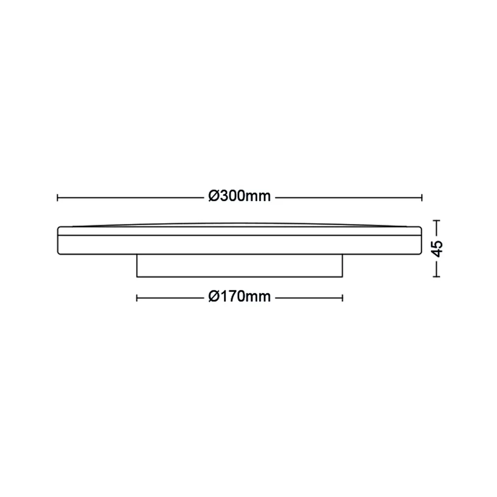 LAEVALUSTI OZZIET CL570 SS 18W 2700K MUST
