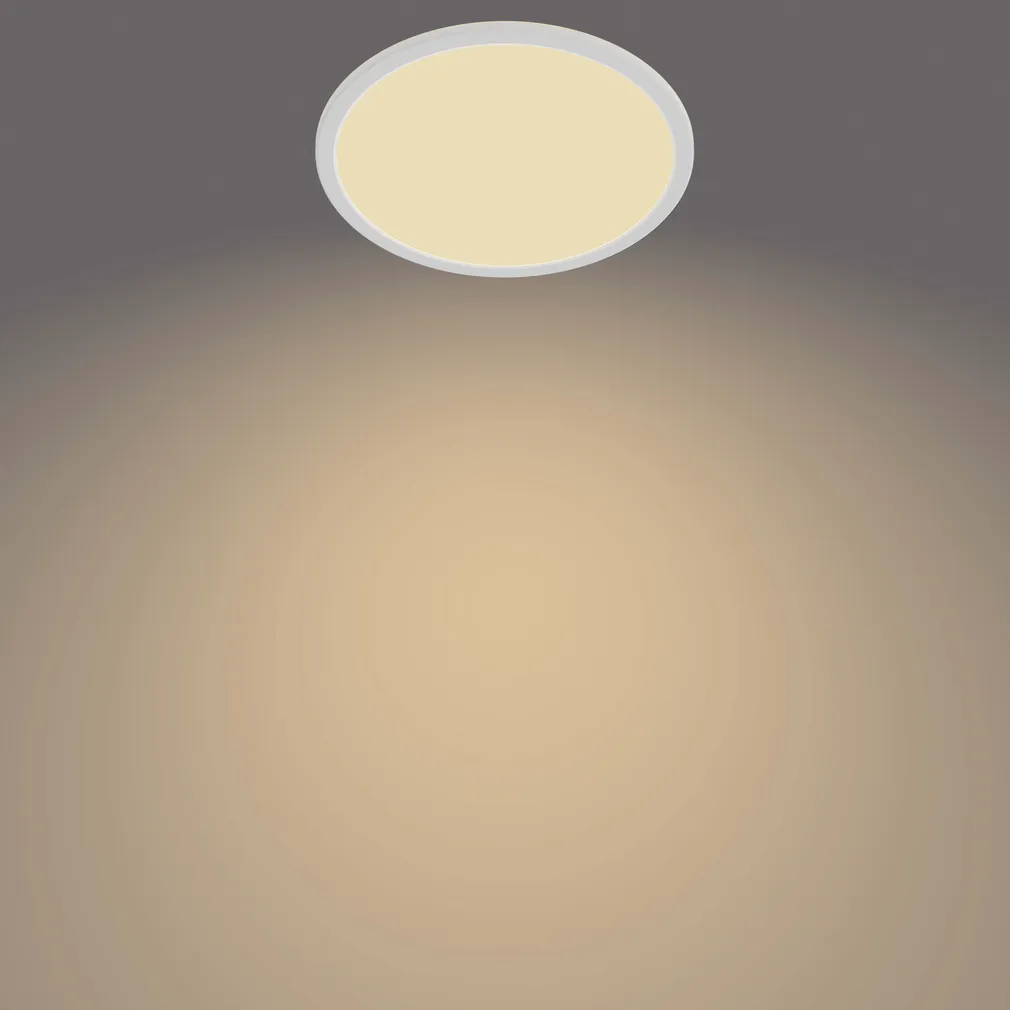 LAEVALGUSTI SUPERSLIM CL550 15W 2700K IP44 VALGE