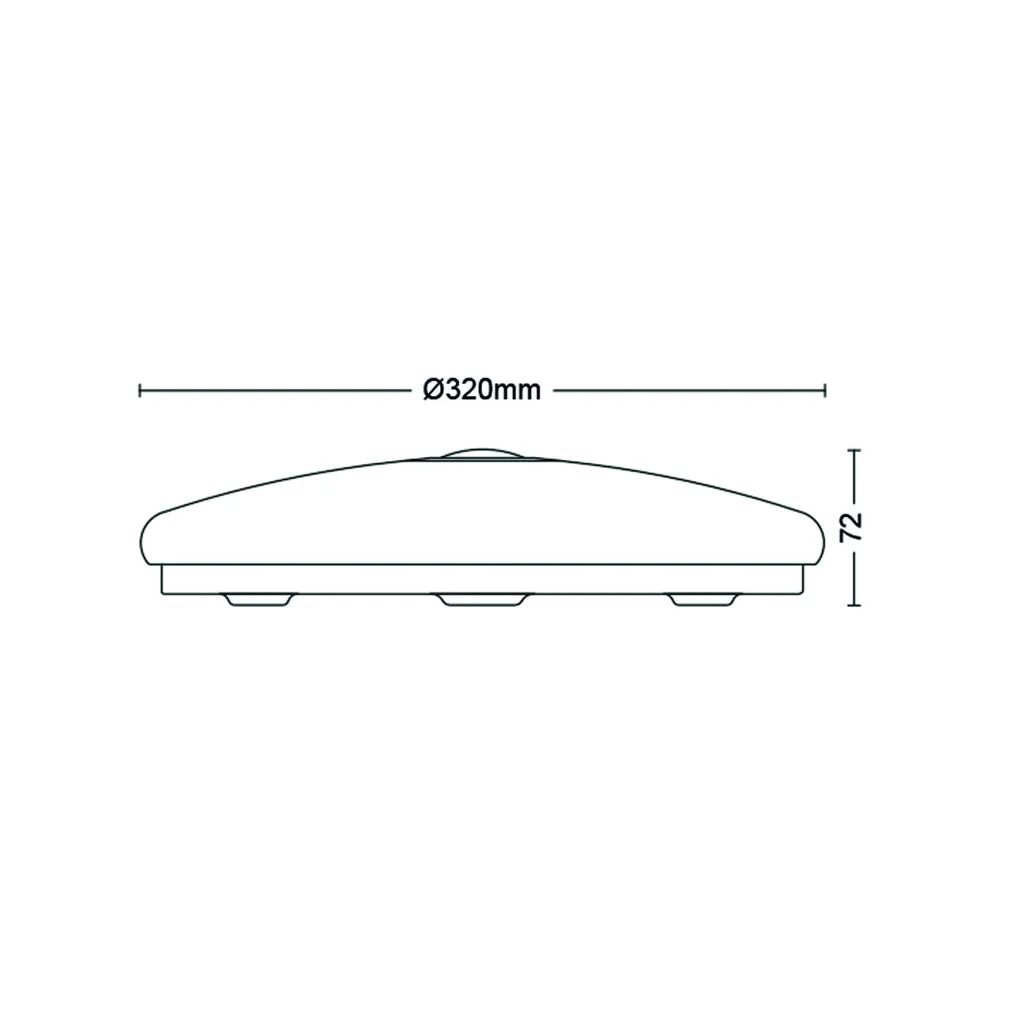 LAEVALGUSTI MAUVE CL252 PIR 16W 2700K VALGE