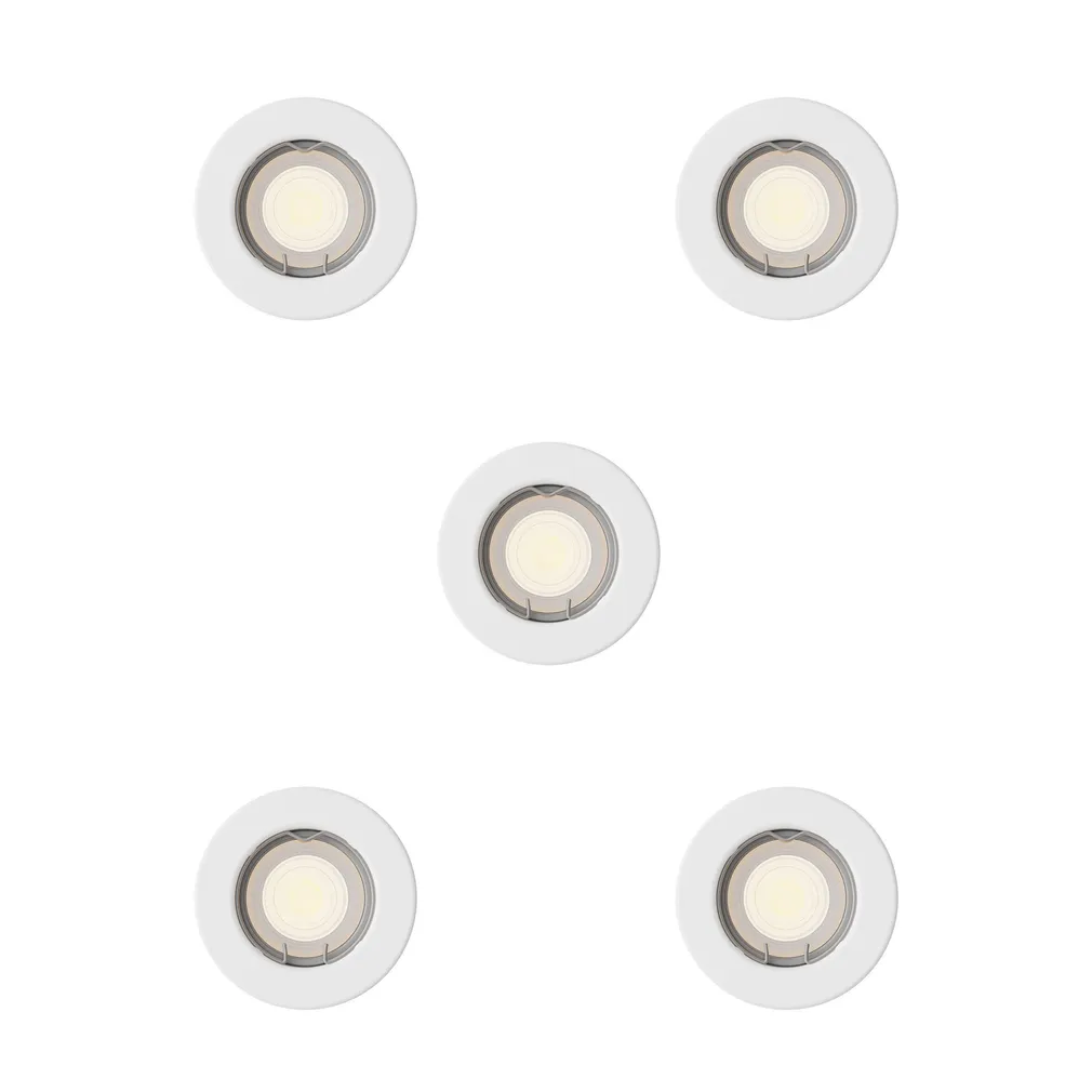 ALLVALGUSTI PERIDOT 7W SÜVISTATAV KOMPLEKT 5TK VALGE