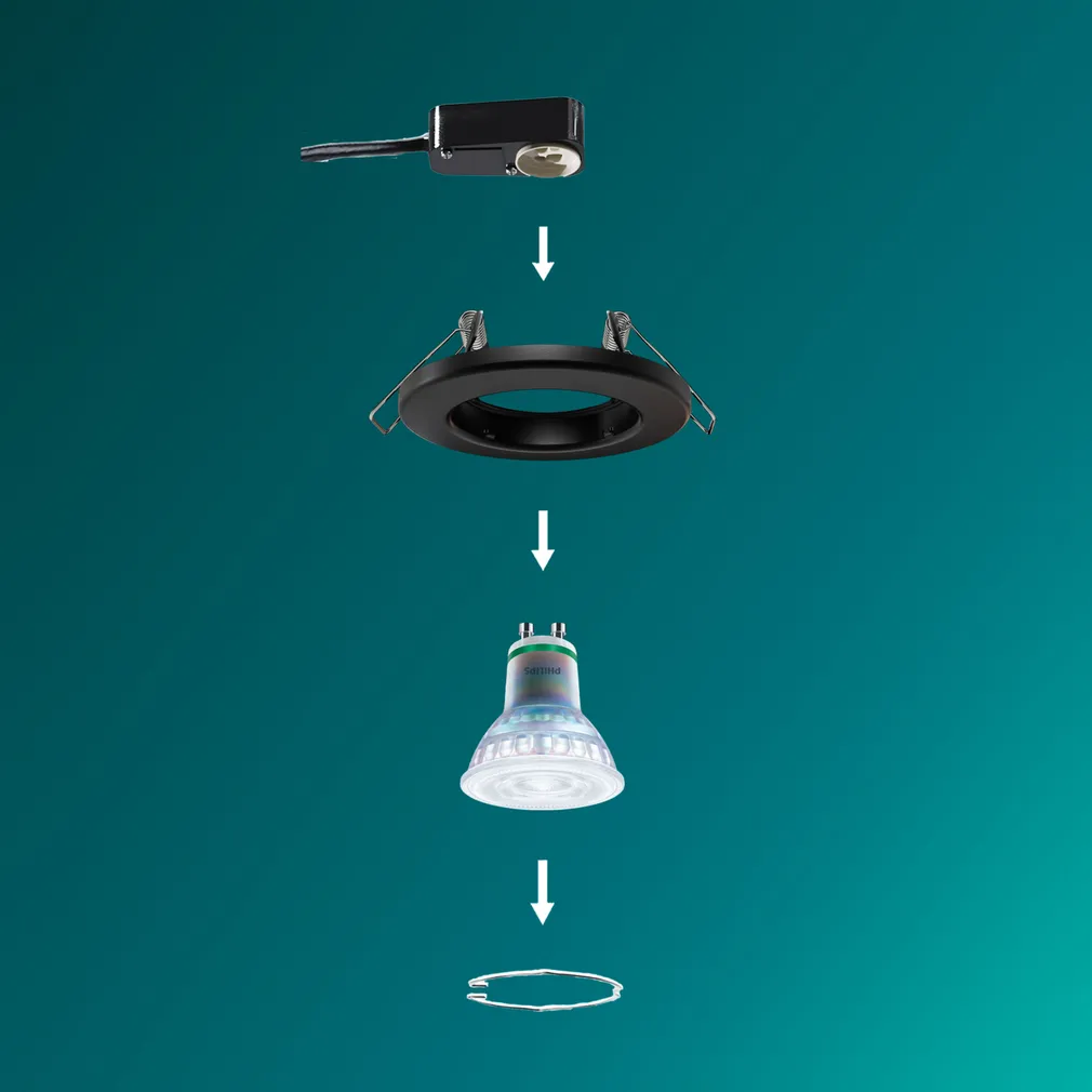 ALLVALGUSTI PERIDOT 7W SÜVISTATAV KOMPLEKT 5TK MUST