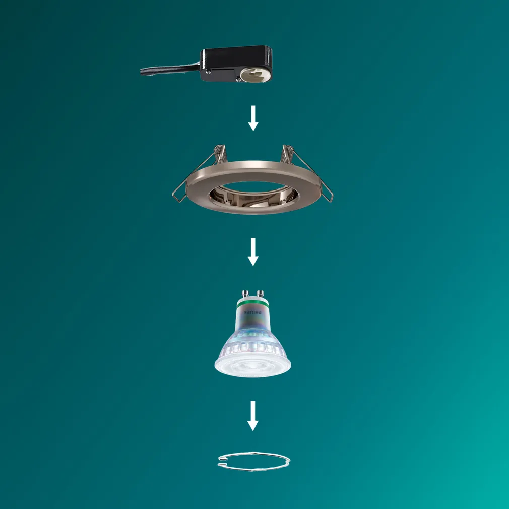 ALLVALGUSTI PERIDOT 7W SÜVISTATAV KOMPLEKT 5TK NIKKEL