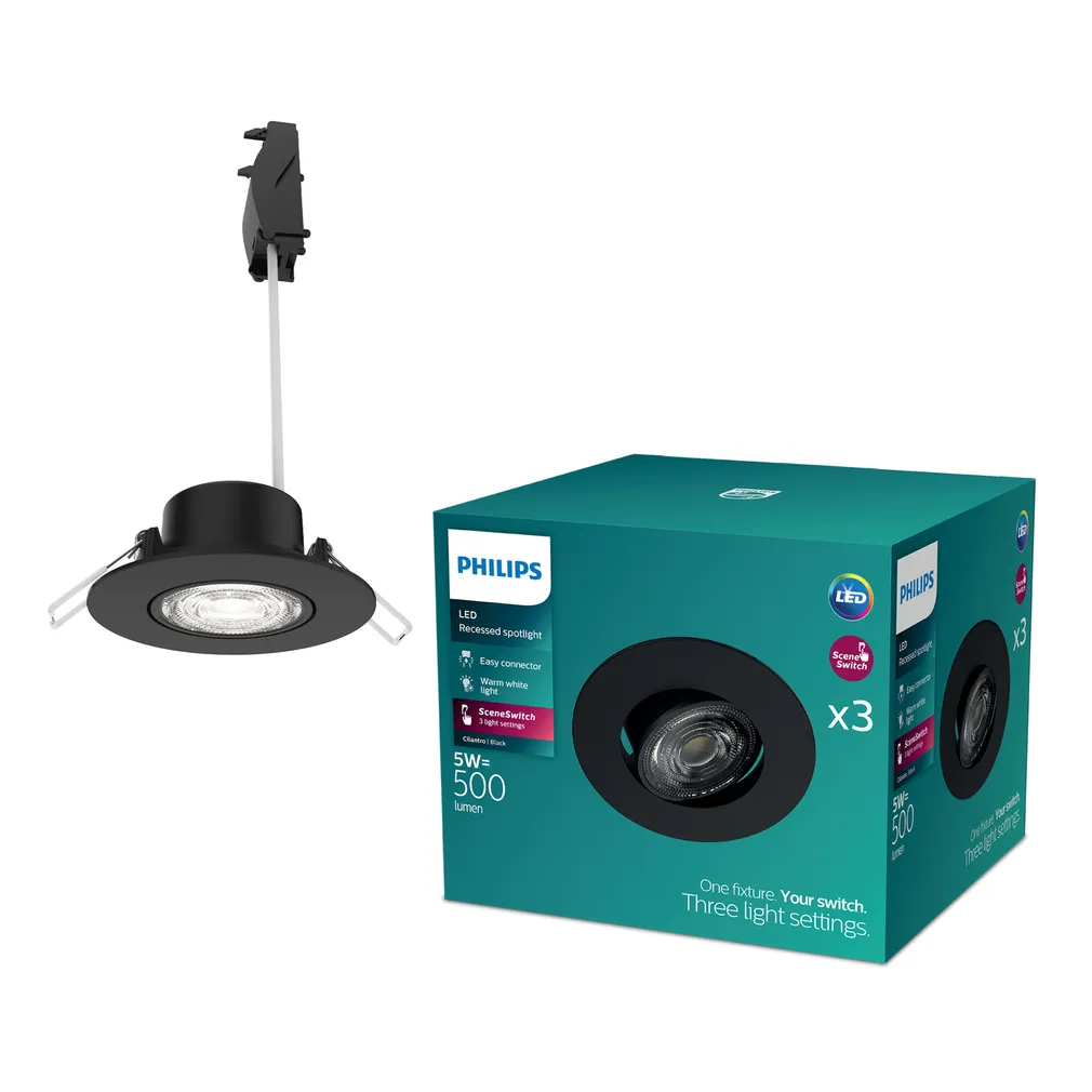 ALLVALGUSTI CILANTRO STEP DIM 070 5W 2700K 3PK MUST