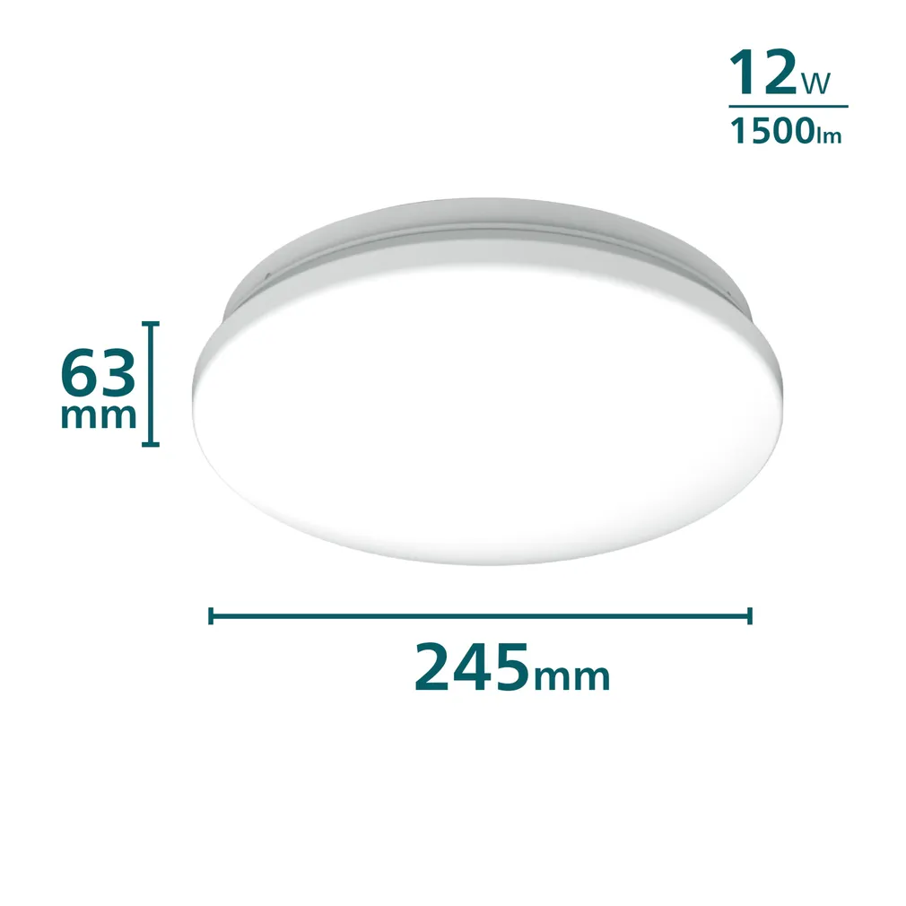 LAEVALGUSTI ACUNA CL253 12W 4000K VALGE