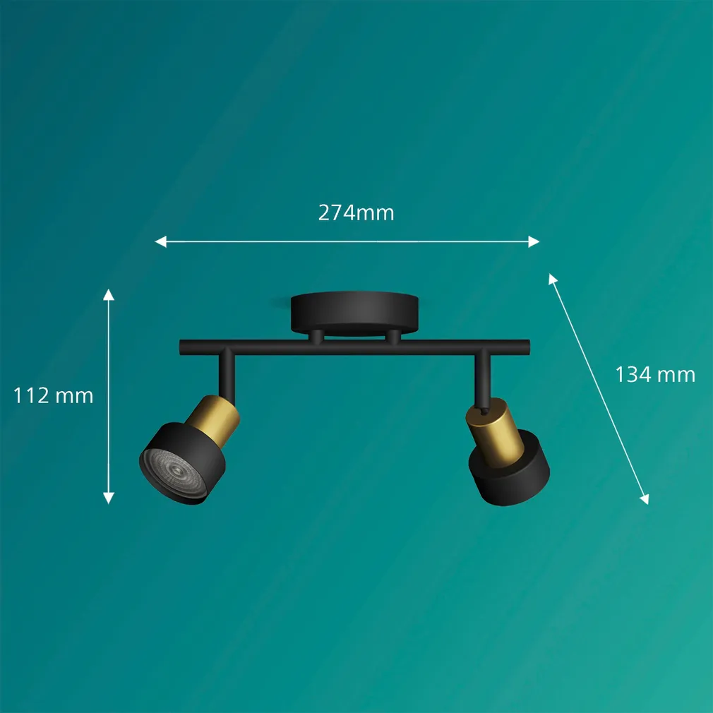KOHTVALGUSTI CONDUIT SPOT 2X35W MUST-MESSING
