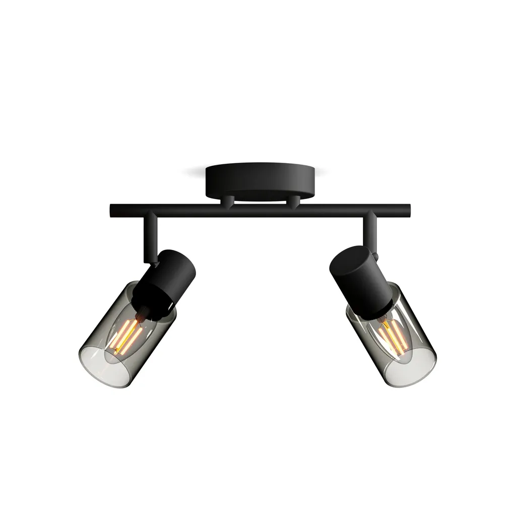 KOHTVALGUSTI PALMS SPOT 2X25W MUST