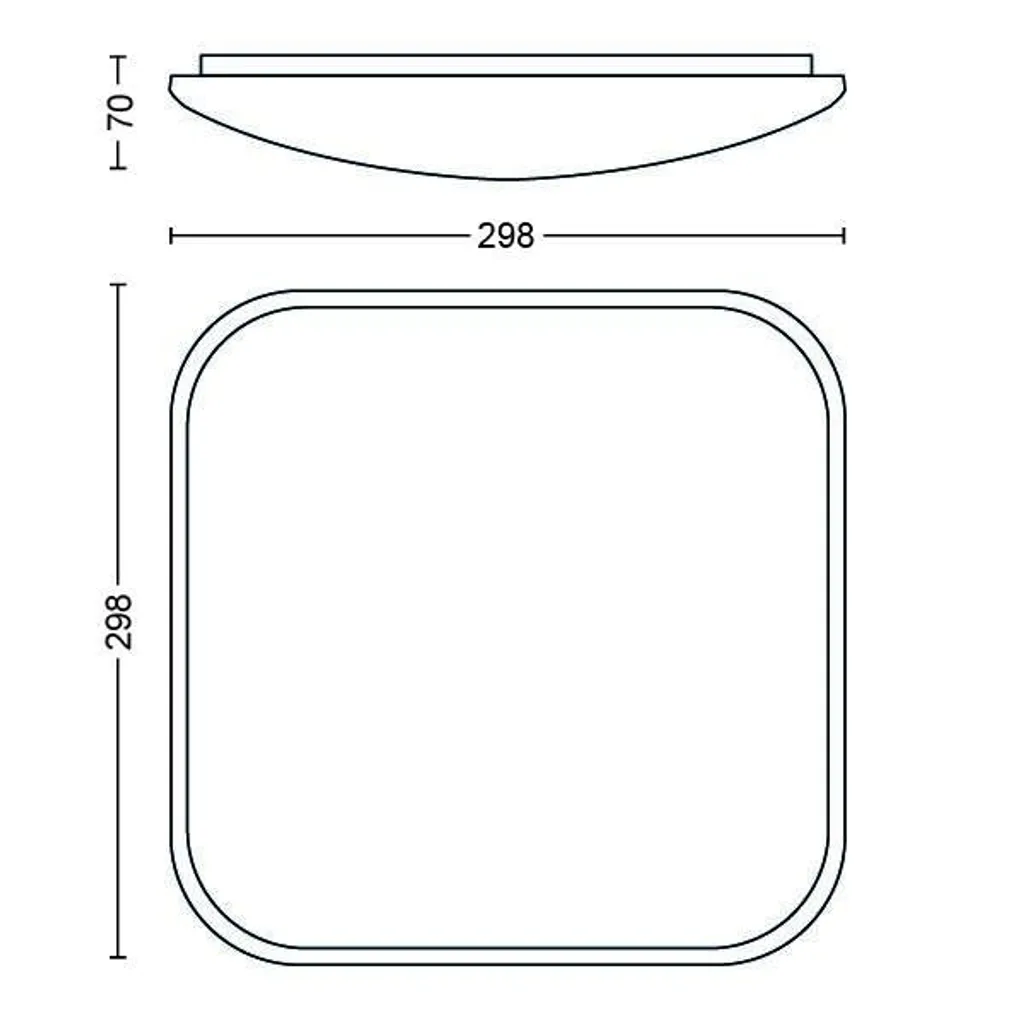 LAEVALGUSTI CAVANAL 2700K 1X18W RUUT VALGE