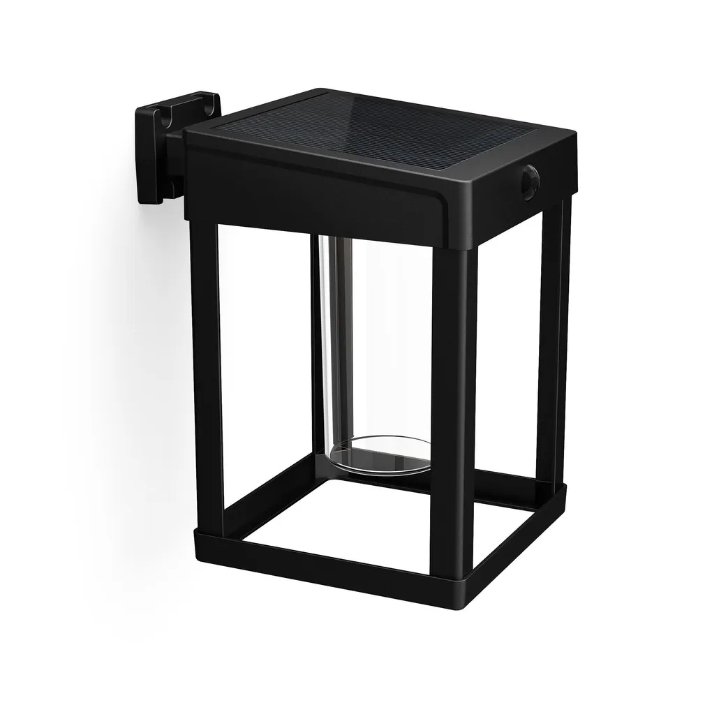 VÄLISVALGUSTI CAMILL SR 1.4W 3000K CL IR RUUT MUST