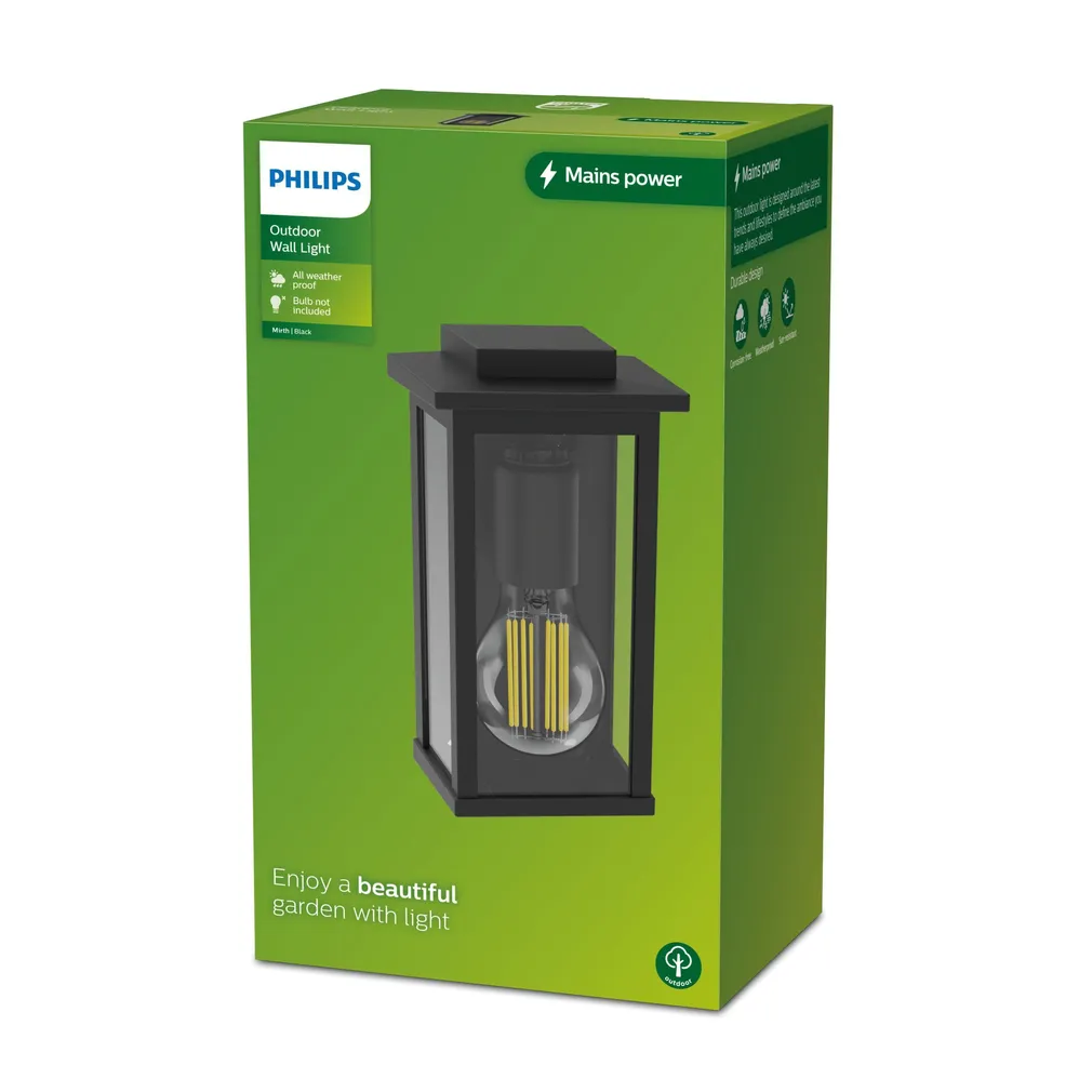 VÄLISVALGUSTI MIRTH MAX 25W MUST